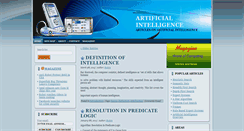 Desktop Screenshot of intelligence.worldofcomputing.net